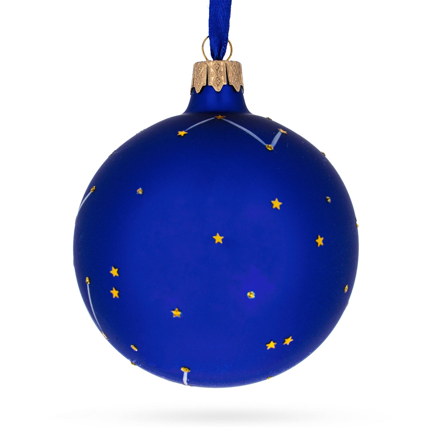 Scorpio Zodiac Horoscope Sign Glass Ball Christmas Ornament 3.25 Inches