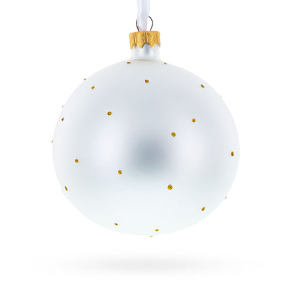 Commemorative Housewarming Glass Ball Christmas Ornament 4 Inches