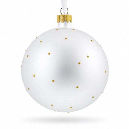 Commemorative Housewarming Glass Ball Christmas Ornament 4 Inches