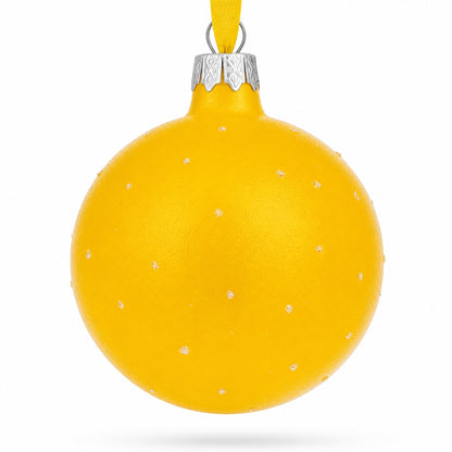 Masked Emotions of Quarantine Glass Ball Christmas Ornament 3.25 Inches