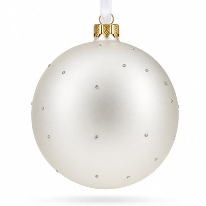 USA President George Washington Glass Ball Christmas Ornament 4 Inches
