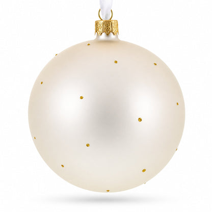Wedding Flutes Glass Ball Christmas Ornament 4 Inches