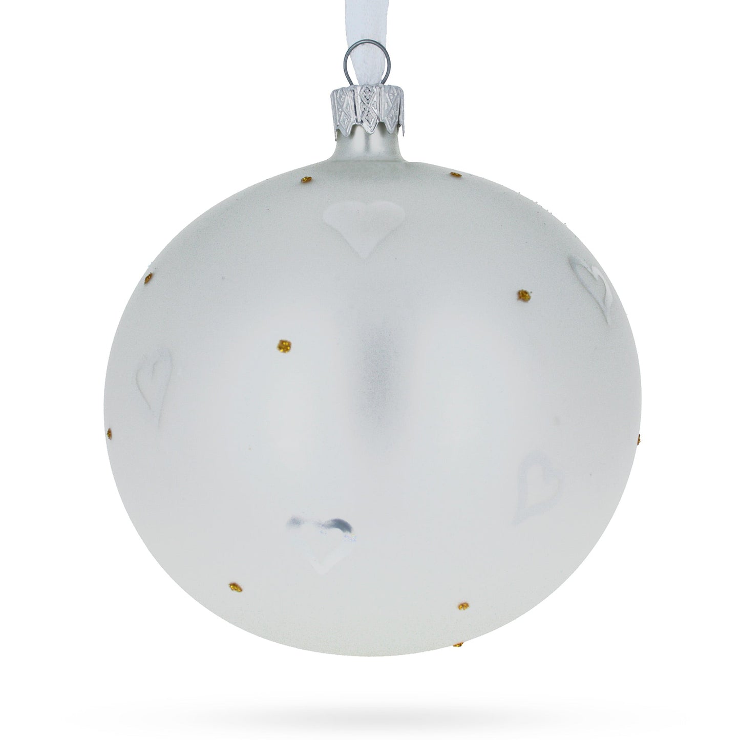 Expecting Mother Glass Ball Christmas Ornament 4 Inches