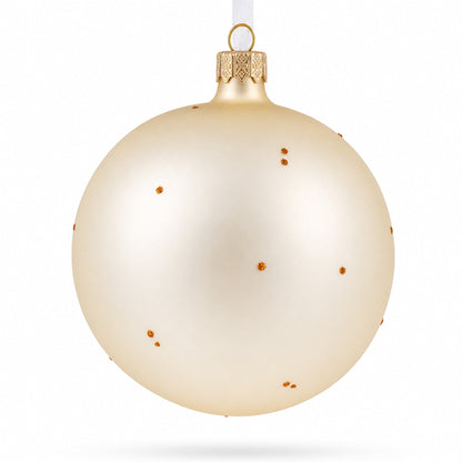 Guinea Pigs Glass Ball Christmas Ornament 4 Inches