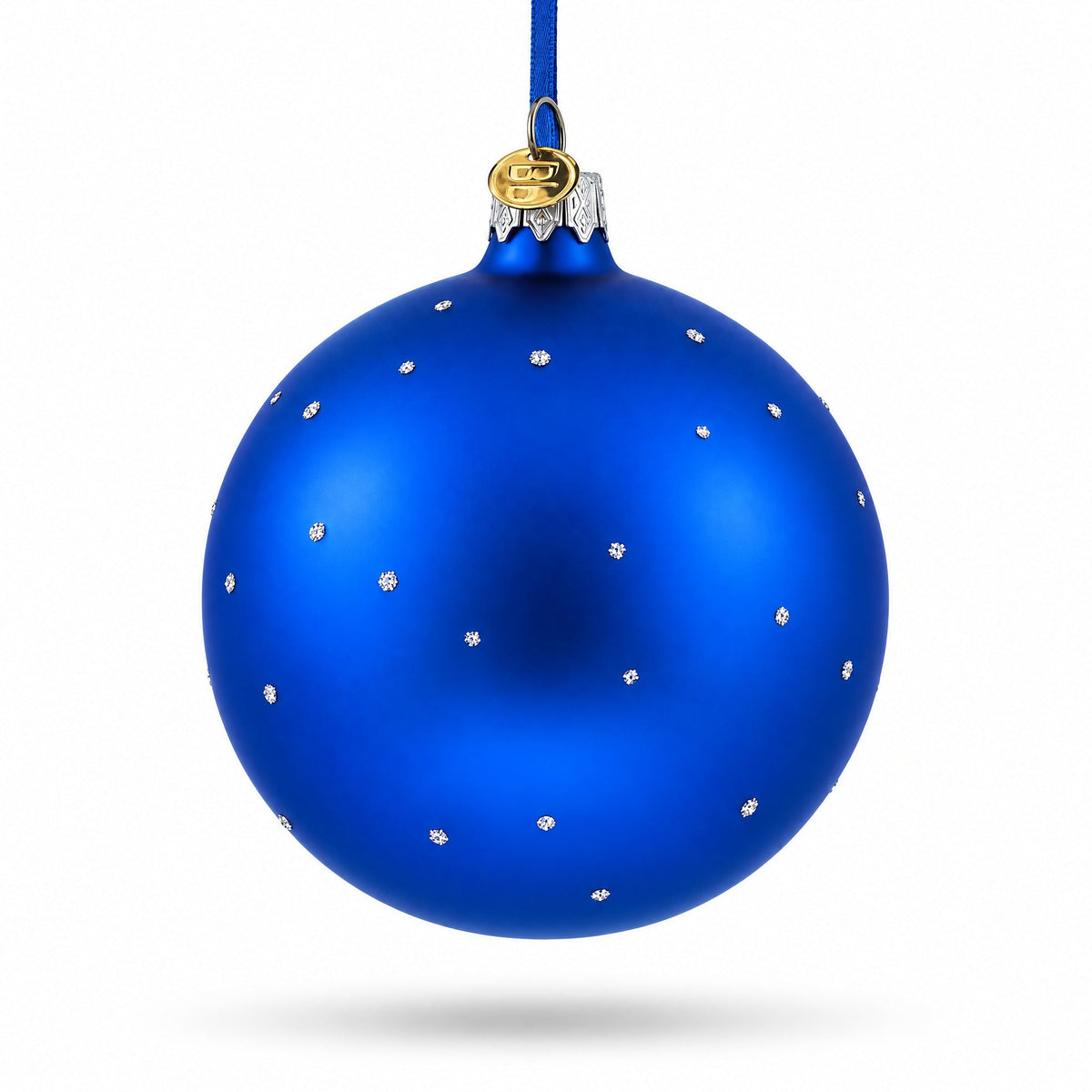 Pacifist Glass Ball Christmas Ornament 4 Inches