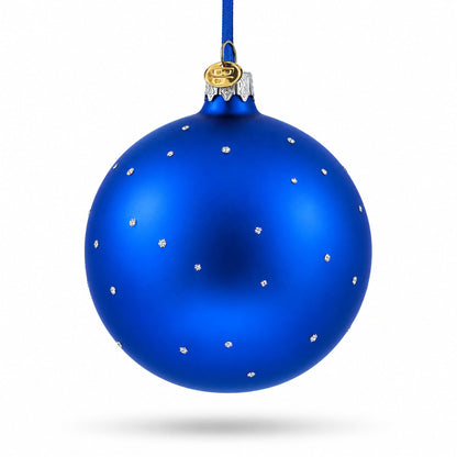 Pacifist Glass Ball Christmas Ornament 4 Inches