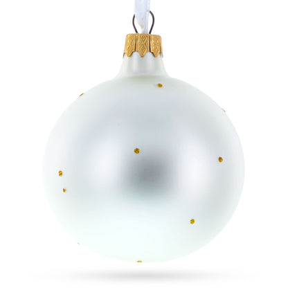 USA Coat of Arms Glass Ball Christmas Ornament 3.25 Inches