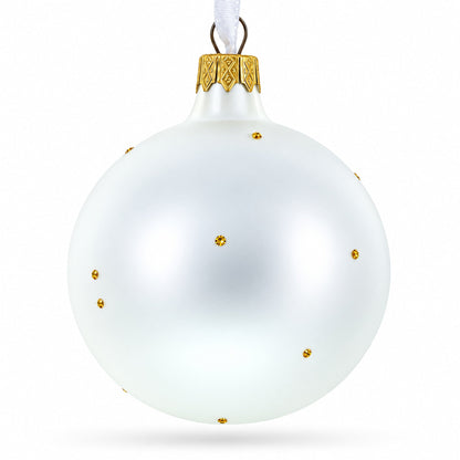 USA Coat of Arms Glass Ball Christmas Ornament 3.25 Inches