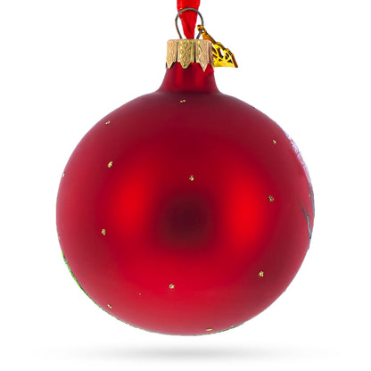 Troll the Cook Glass Ball Christmas Ornament 3.25 Inches