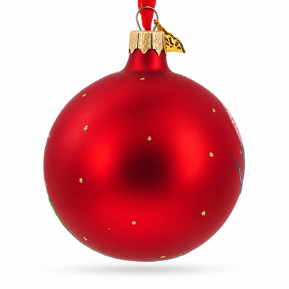 Troll the Cook Glass Ball Christmas Ornament 3.25 Inches