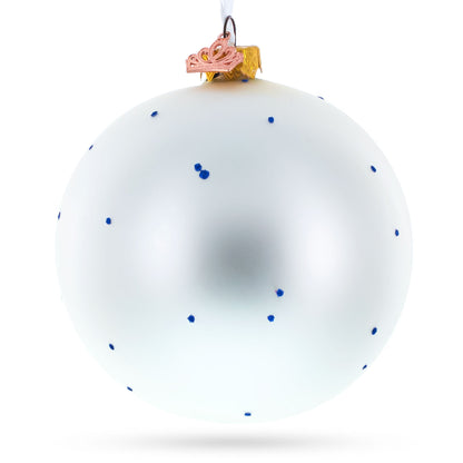 Martin Luther King Jr. Glass Ball Christmas Ornament 4 Inches