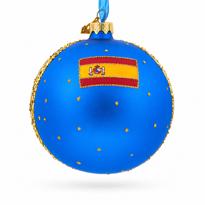 Alhambra, Granada, Spain Glass Ball Christmas Ornament 4 Inches