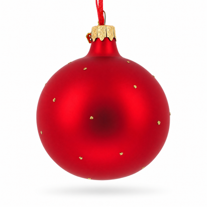 Gold Bars and Coins Glass Ball Christmas Ornament 3.25 Inches