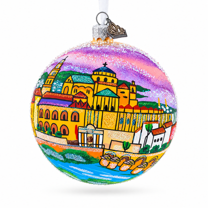Mosque of Cordoba, Spain Glass Ball Christmas Ornament 4 Inches