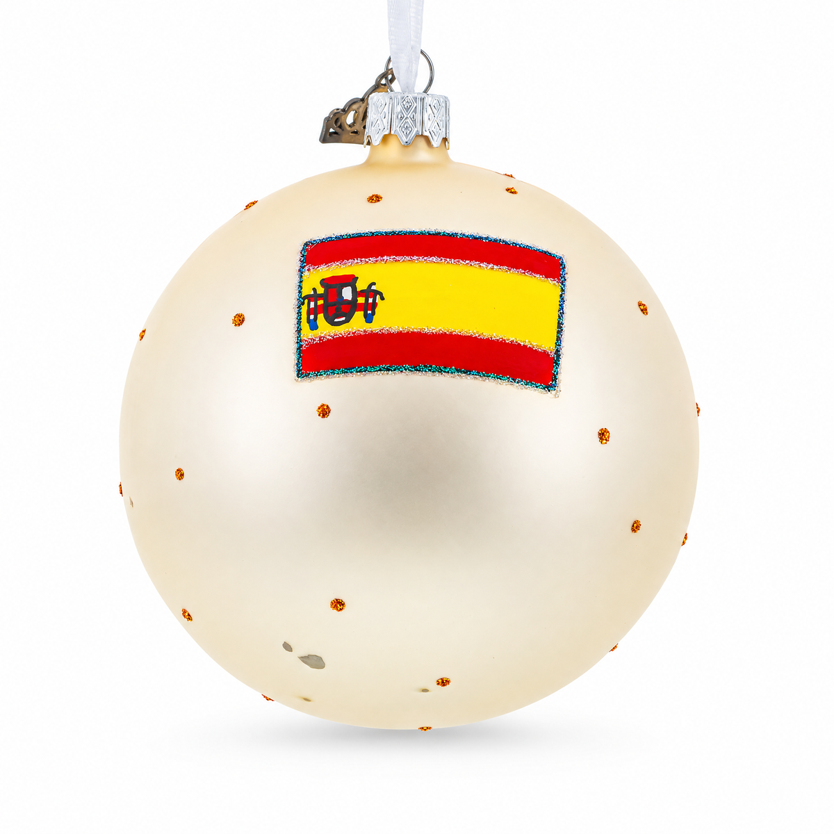 Mosque of Cordoba, Spain Glass Ball Christmas Ornament 4 Inches