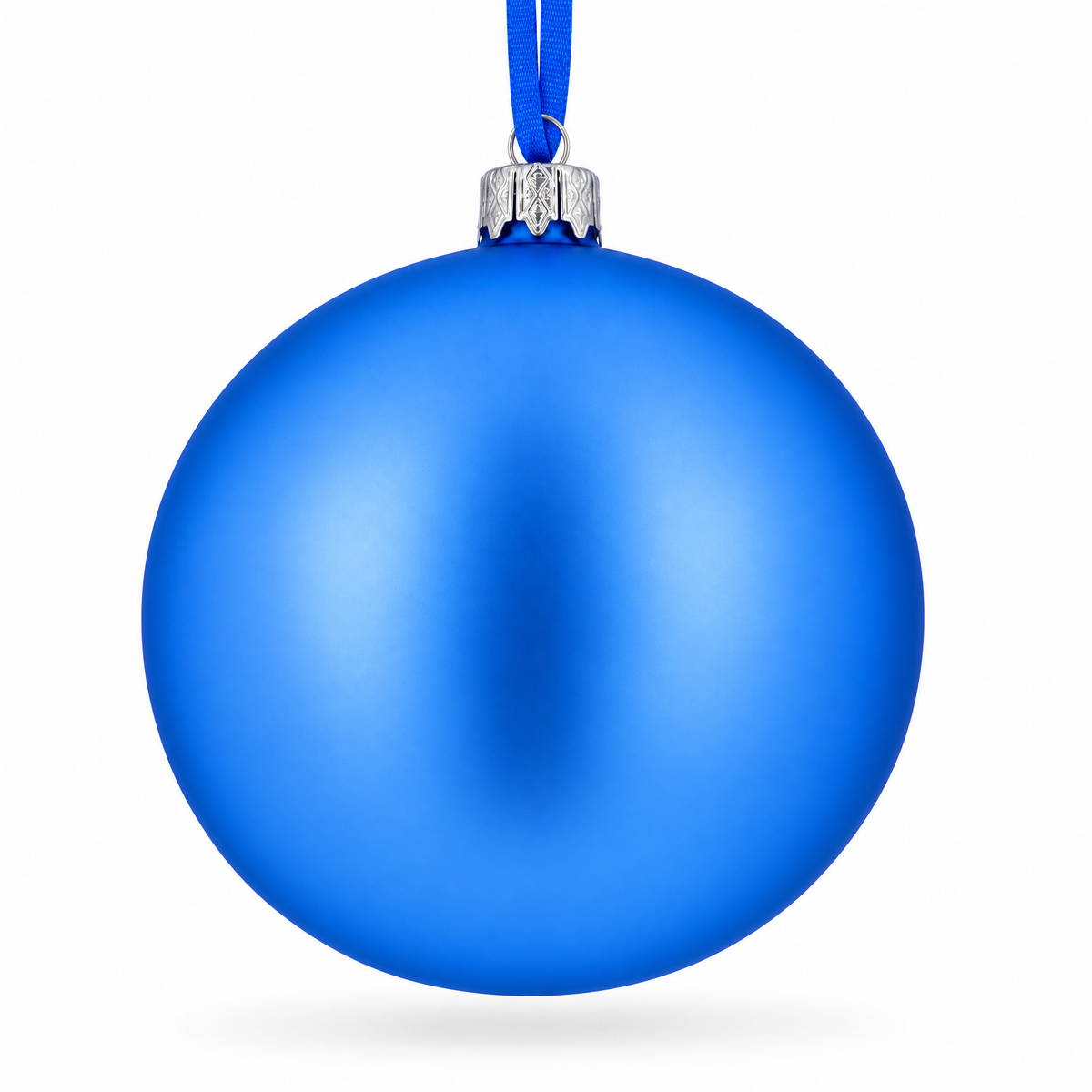 Dominican Republic Glass Ball Christmas Ornament 4 Inches
