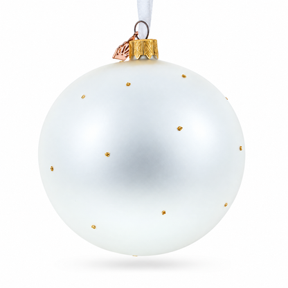 Scottish Heritage Glass Christmas Ornament 4 Inches