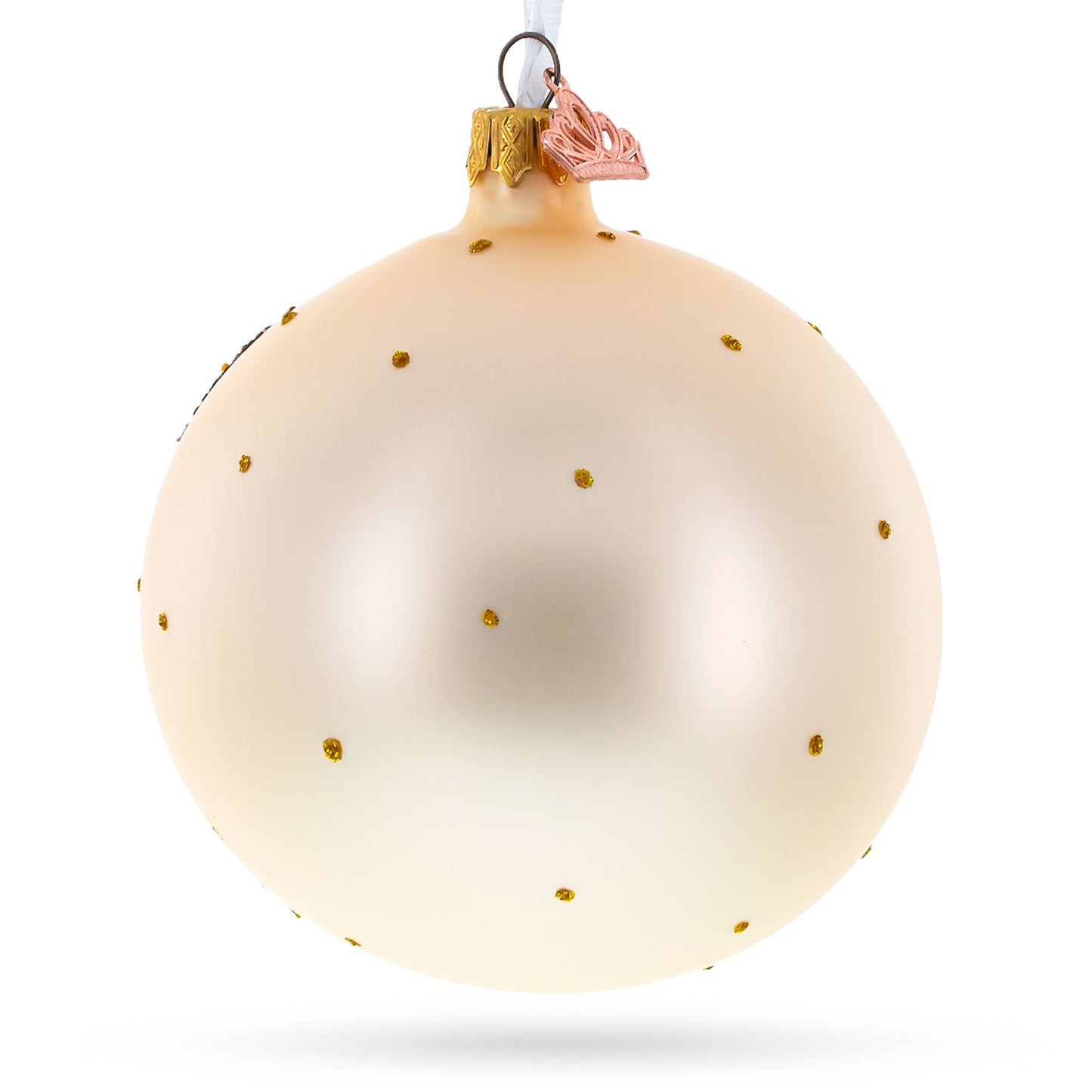 1883 Pierre-Auguste Renoir "Landscape on the Coast, near Menton" Glass Ball Christmas Ornament 4 Inches
