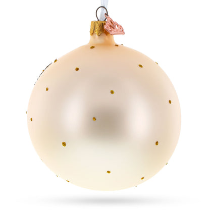 1883 Pierre-Auguste Renoir "Landscape on the Coast, near Menton" Glass Ball Christmas Ornament 4 Inches