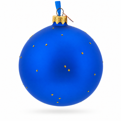 Freemasons Symbols Glass Ball Christmas Ornament 4 Inches