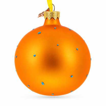 Bull Market Wins over Bear Market Glass Ball Christmas Ornament 3.25 Inches