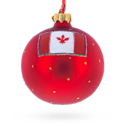 Old Montreal, Quebec, Canada Glass Ball Christmas Ornament 3.25 Inches