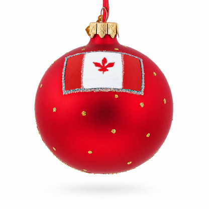 Old Montreal, Quebec, Canada Glass Ball Christmas Ornament 3.25 Inches