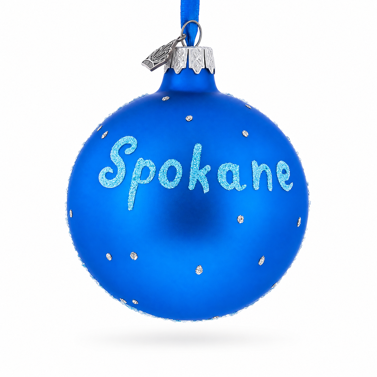 Manito Park, Spokane, Washington Glass Ball Christmas Ornament 3.25 Inches