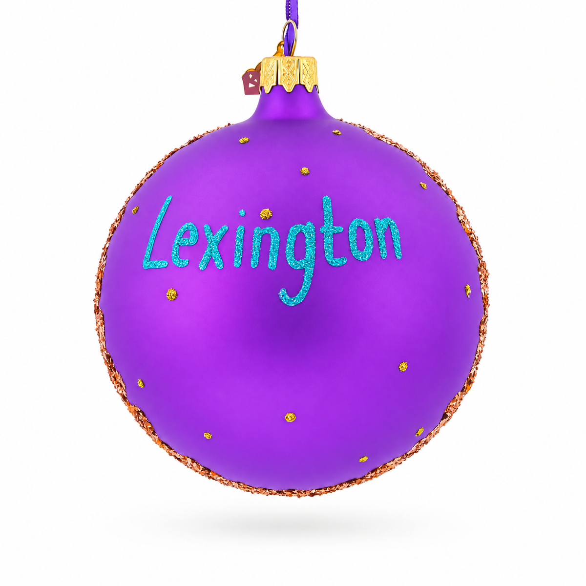 Keeneland, Lexington, Kentucky Glass Ball Christmas Ornament 4 Inches