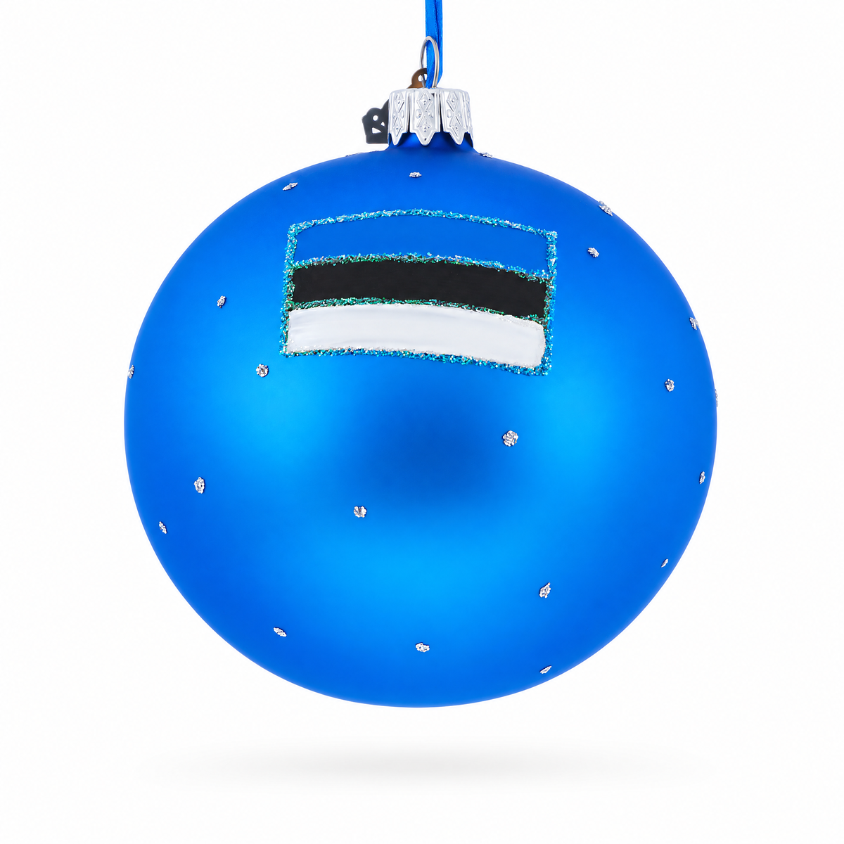 Old Town, Tallin, Estonia Glass Ball Christmas Ornament 4 Inches