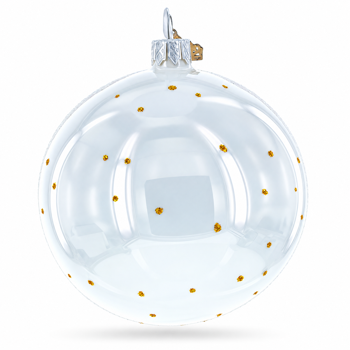 Tuscany, Italy Country Side Painting Glass Ball Christmas Ornament 4 Inches