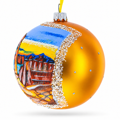 Arches National Park, Utah Glass Ball Christmas Ornament 4 Inches