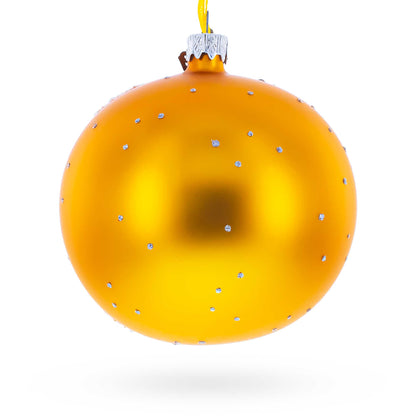Night Walk Painting Glass Ball Christmas Ornament 4 Inches