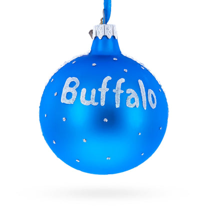 Frank Lloyd Wright's Martin House, Buffalo, New York Glass Ball Christmas Ornament 3.25 Inches