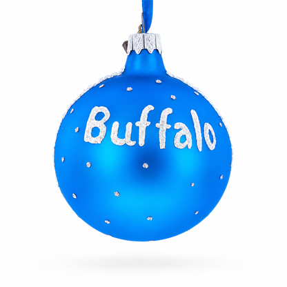 Frank Lloyd Wright's Martin House, Buffalo, New York Glass Ball Christmas Ornament 3.25 Inches