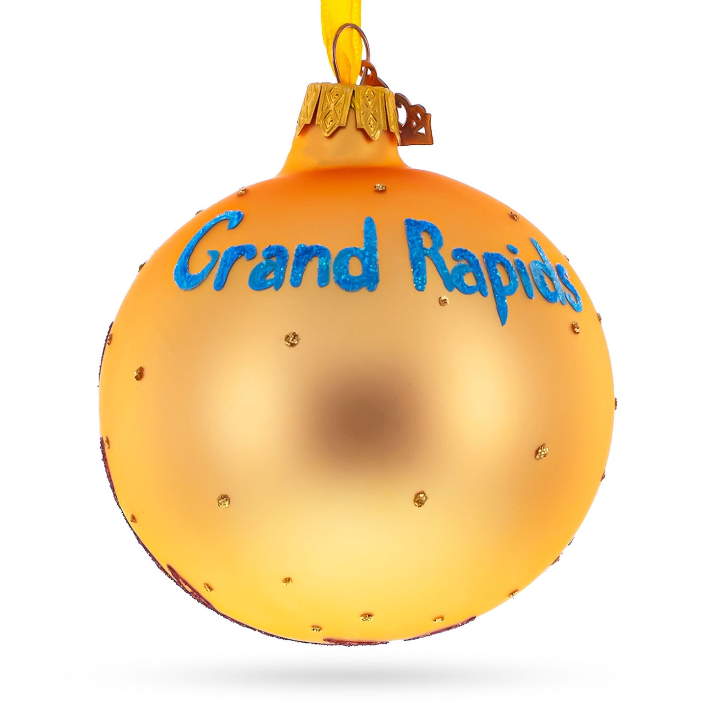 Frederik Meijer Gardens & Sculpture Park, Grand Rapids, Michigan Glass Ball Christmas Ornament 3.25 Inches