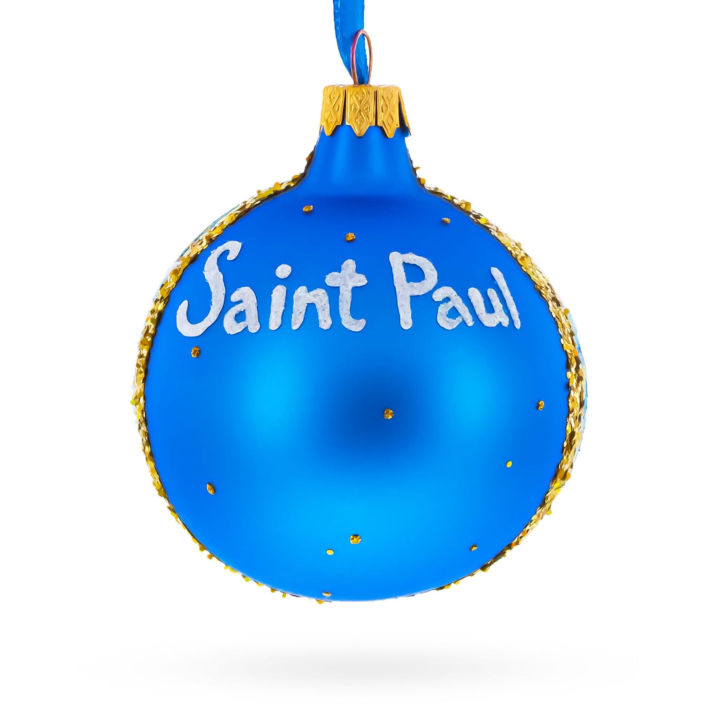 State Fair, St Paul, Minnesota Glass Ball Christmas Ornament 3.25 Inches