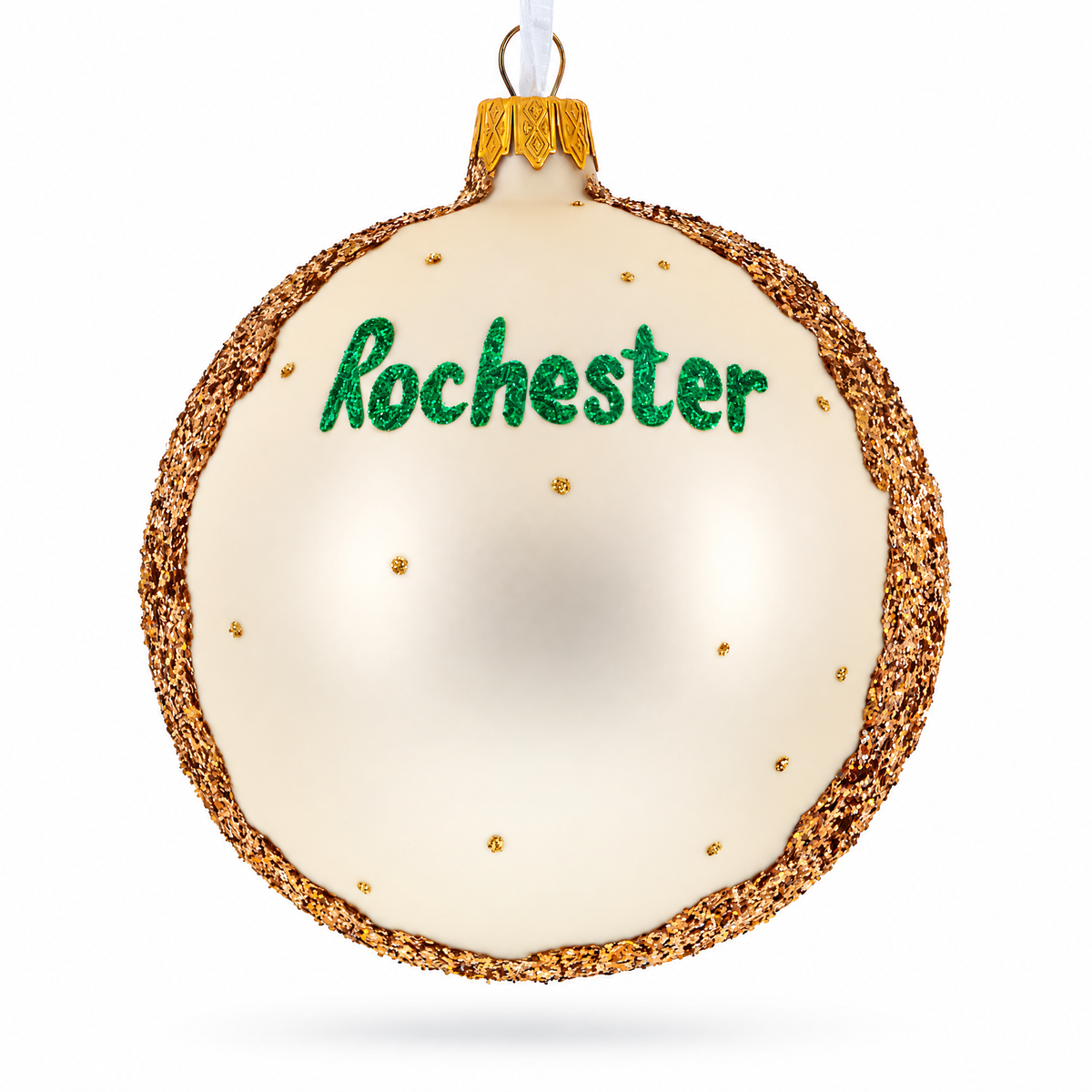 The Strong National Museum of Play, Rochester, New York Glass Ball Christmas Ornament 4 Inches