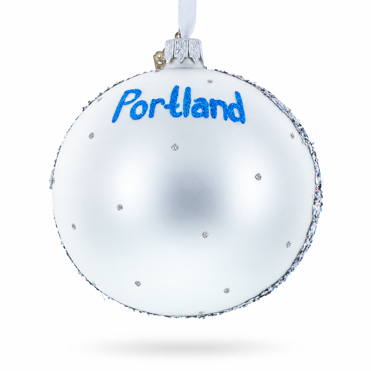 Japanese Garden, Portland, Oregon Glass Ball Christmas Ornament