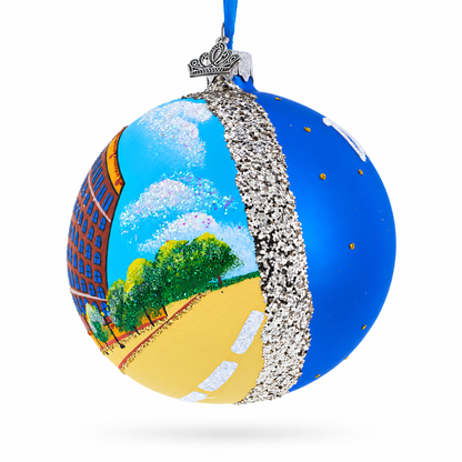 The Sixth Floor Museum at Dealey Plaza, Dallas, Texas Glass Ball Christmas Ornament