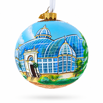 Franklin Park Conservatory and Botanical Gardens, Columbus, Ohio Glass Ball Christmas Ornament