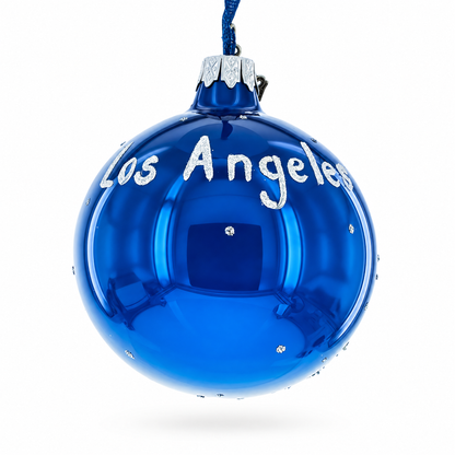 Concert Hall Los Angeles, California Glass Ball Christmas Ornament 3.25 Inches