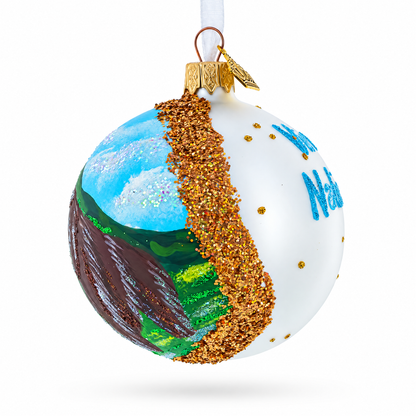 Virunga National Park, Congo Glass Ball Christmas Ornament