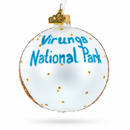 Virunga National Park, Congo Glass Ball Christmas Ornament
