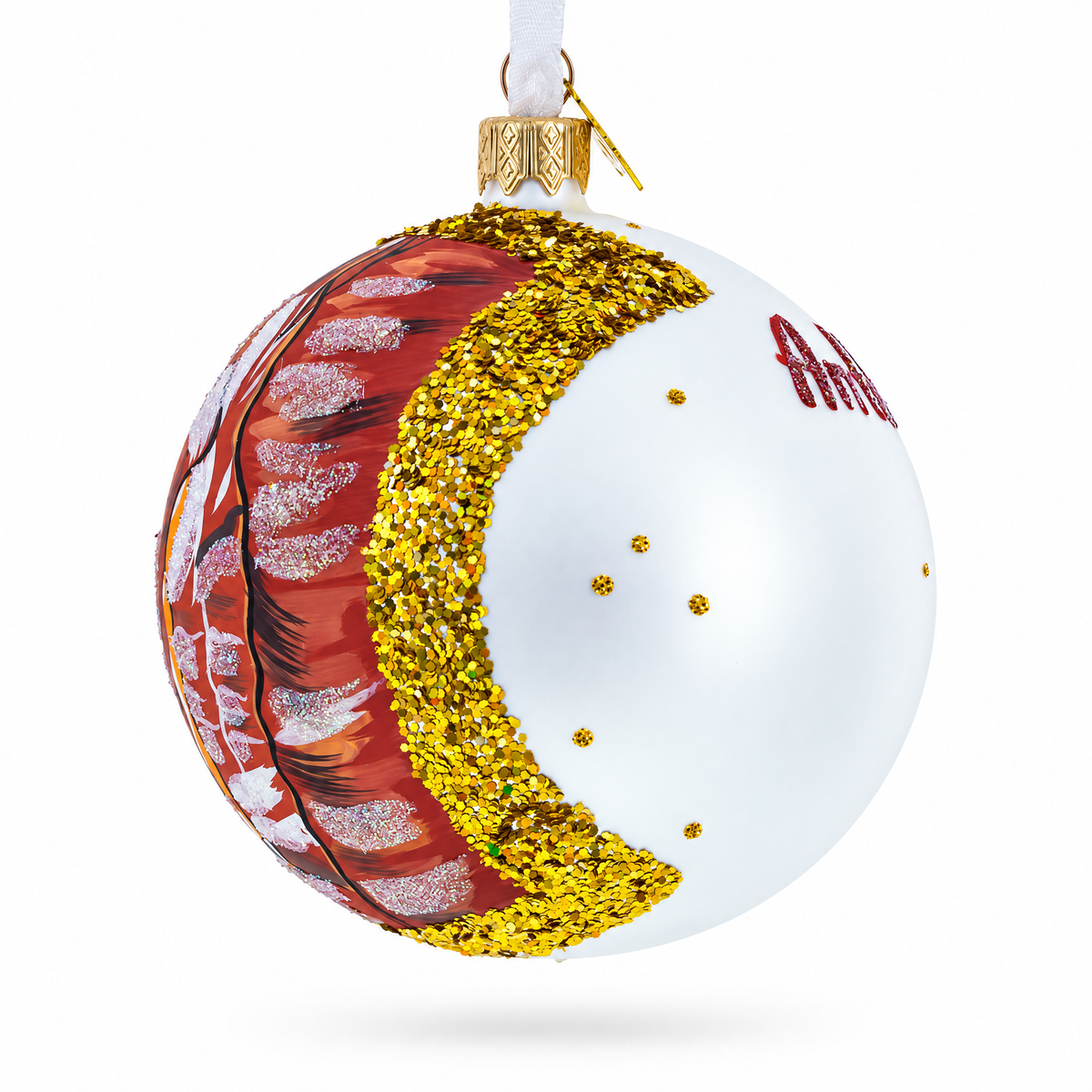 Antelope Canyon, Arizona, USA Glass Ball Christmas Ornament