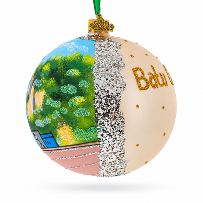 Batu Caves, Malaysia Glass Ball Christmas Ornament