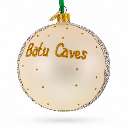 Batu Caves, Malaysia Glass Ball Christmas Ornament