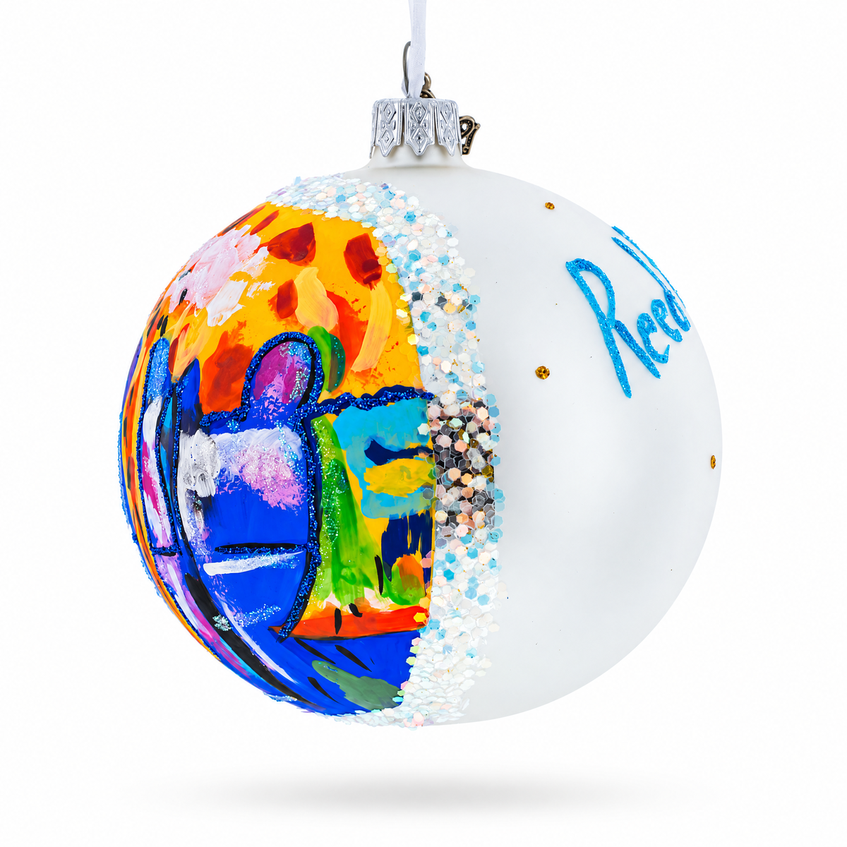 Reed Flute Caves, China Glass Ball Christmas Ornament