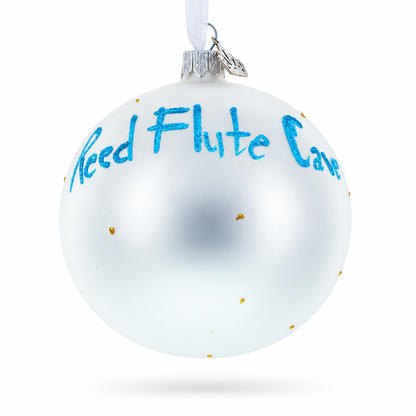 Reed Flute Caves, China Glass Ball Christmas Ornament