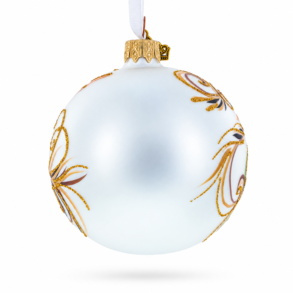 Coneflowers Glass Ball Ornament